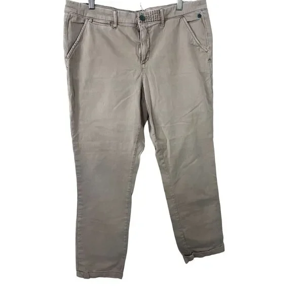 Anthropology Pilcro and the Letterpress Hyphen Chino Pants Khakis Yellow 34x29 - Picture 3 of 14